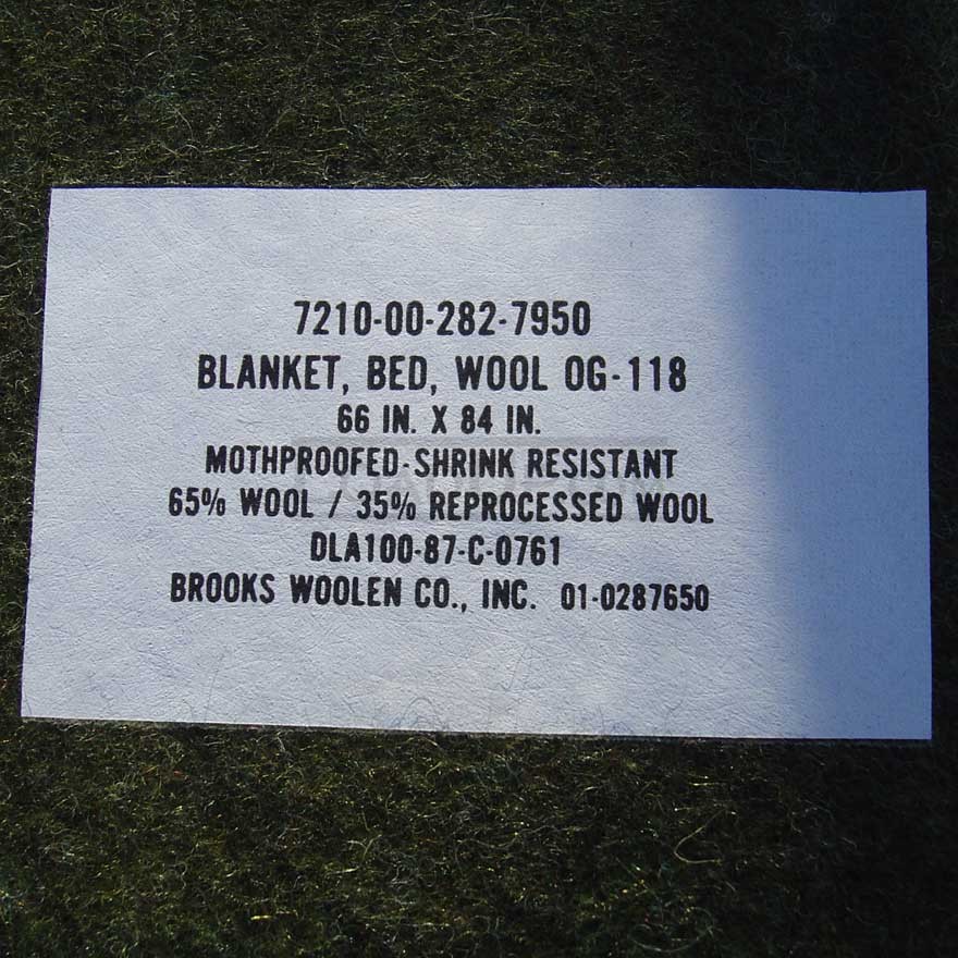 U.S Army wool blanket Bushcraft USA Forums