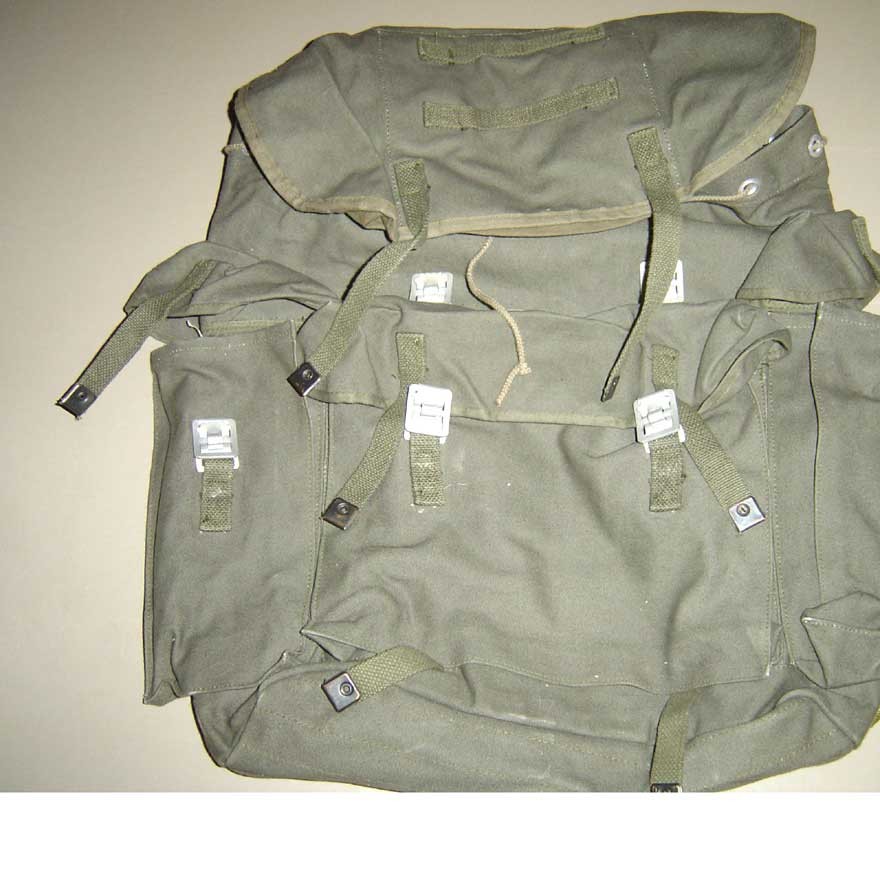 German NATO Canvas Rucksack with Alice Straps