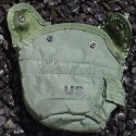 US 1-Qt Canteen Pouch/Cover and Alice Clips Very Good