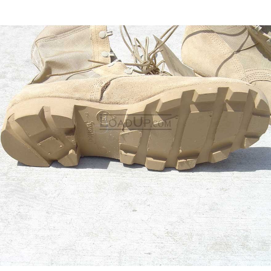 Wellco Calvas Desert Tan Combat Boots
