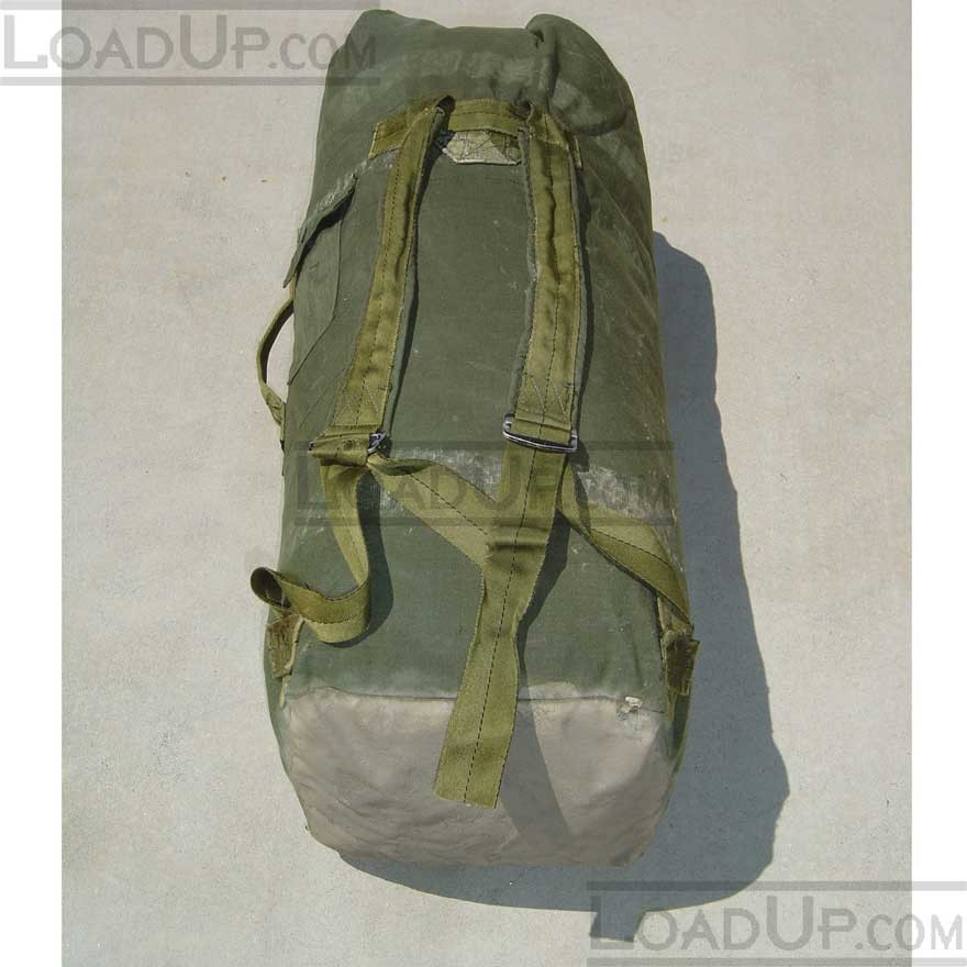 US Military Cordura Pack Duffel Bag-Used, Poor