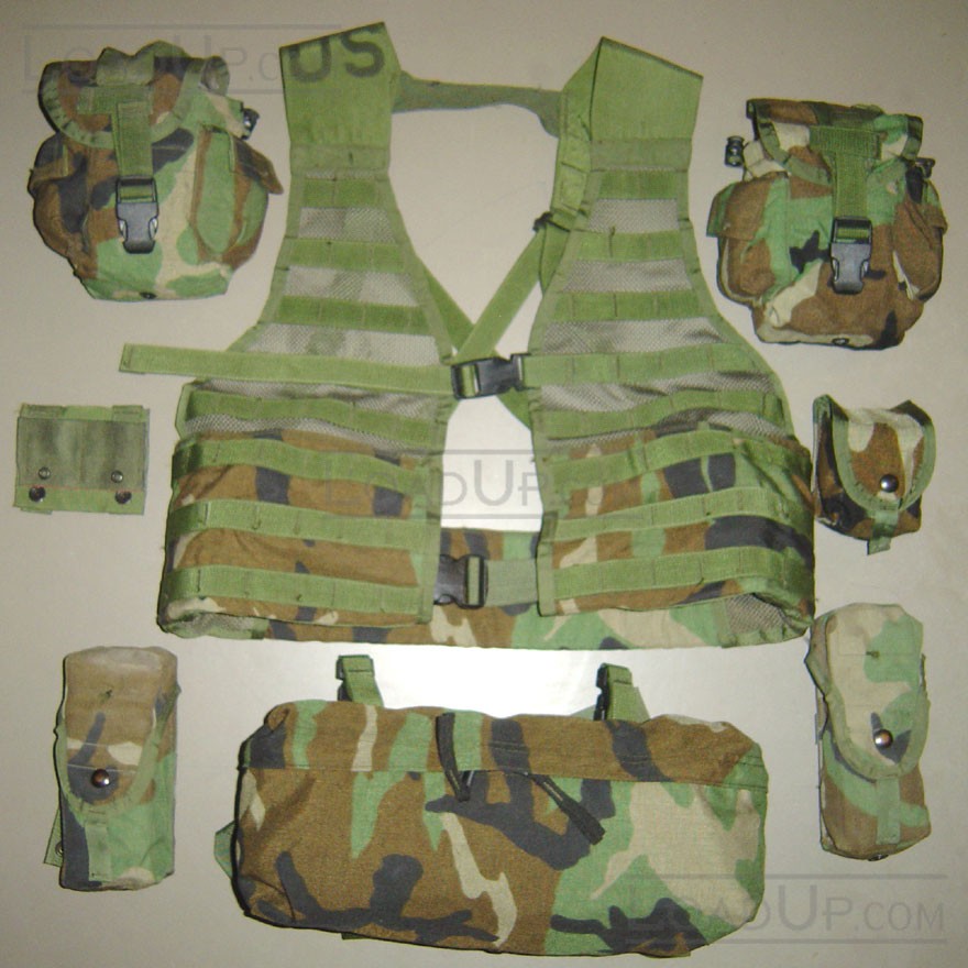 Molle II Fighting Load Carrier Vest (8 part)