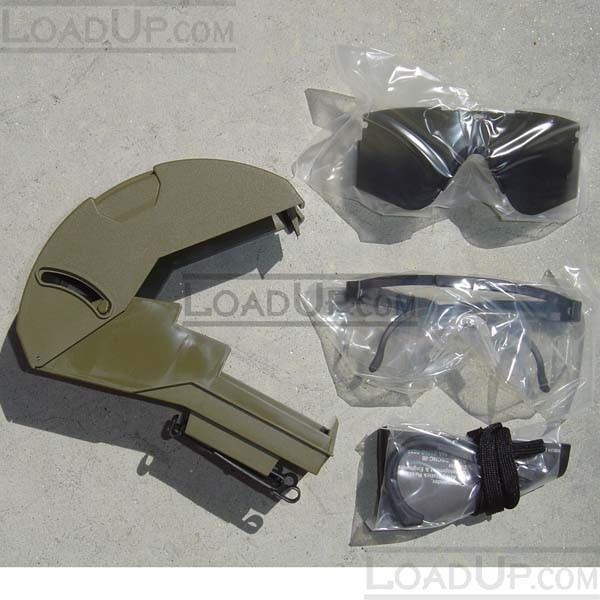 LOT of 2 PAIR ARMY Military Surplus SPECS Ballistic Safety Shooting Glasses 
