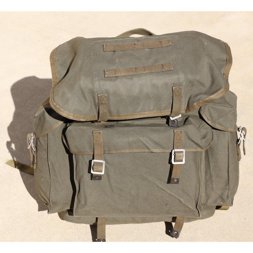 German NATO Canvas Rucksack with Alice Straps