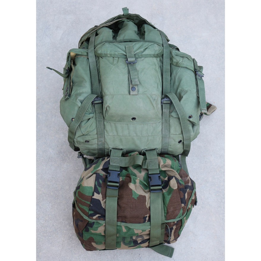 ALICE Large Backpack Rucksack w/Sleep Carrier and Enhanced Frame