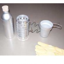 Swiss Military Volcano Stove Mess Kit/Cup and Corked Bottle