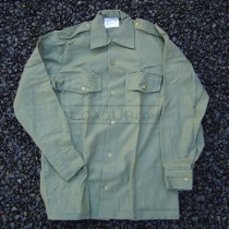 New British Military Wool Shirt Olive