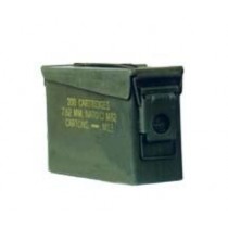 Authentic US Military Surplus Metal .30 cal. Steel Ammo Can