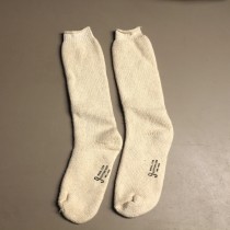 US Military Army Wool Socks White (Size 9)