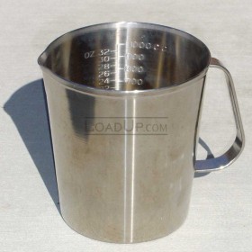 Vollrath Stainless Steel Graduated Measure Cup with Handle 32 oz/1 qt