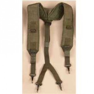 U.S. Military Y LC-1 Harness Suspenders for Pistol Belt
