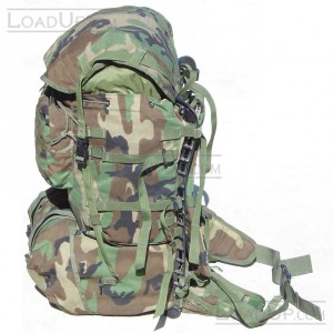 US Military MOLLE II Rifleman Backpack set (2 bag) Woodland Camo